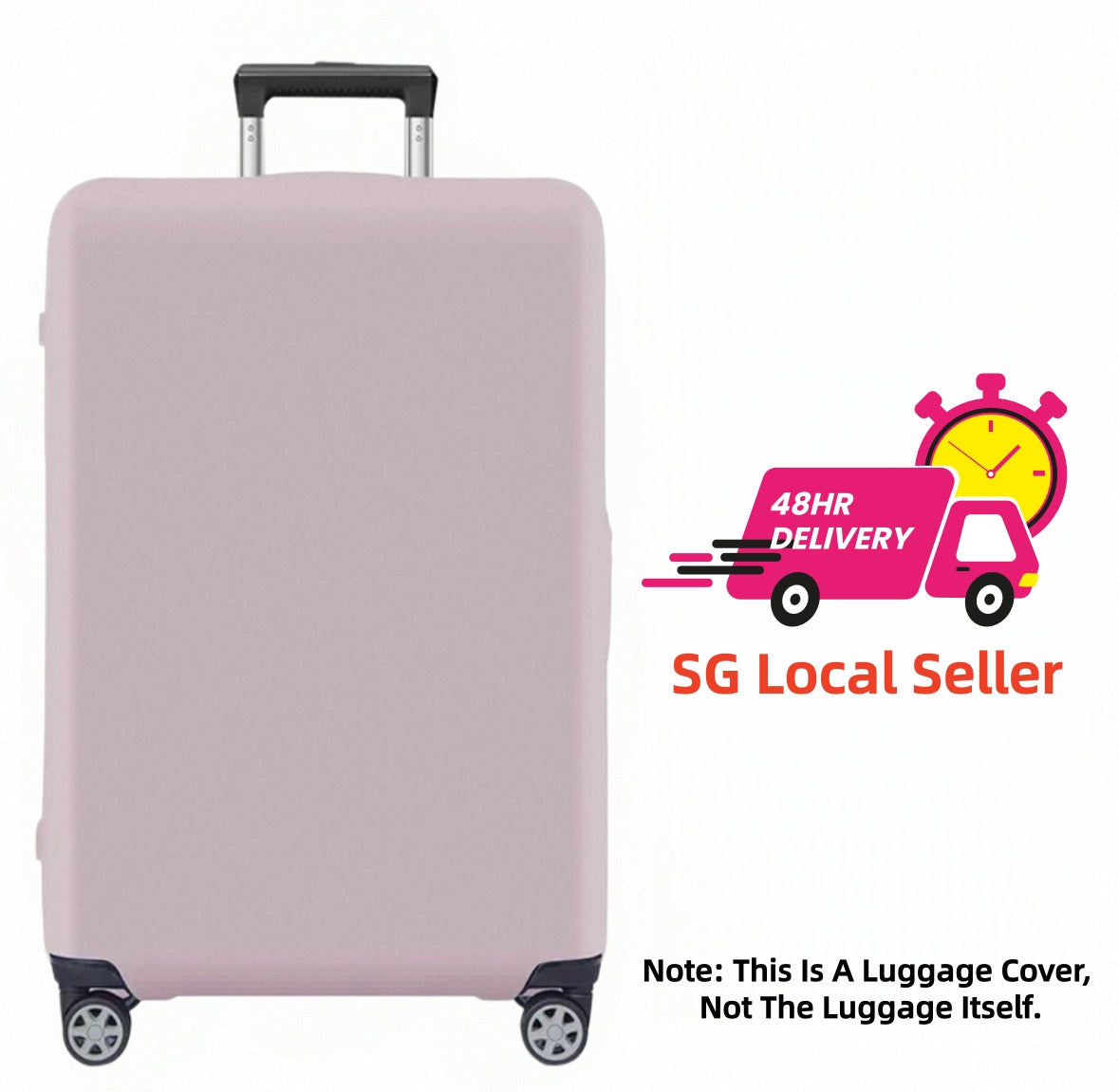 [NDD SG] Thick Dustproof Luggage Cover cartoon Elastic Stretchable Travel Suitcase Protector Line Bear Snoopy Luggage Cover Travel Suitcase Protective Cover 18-32 Inch Thick Elastic Dust Covers Travel Accessories Luggage Supplies