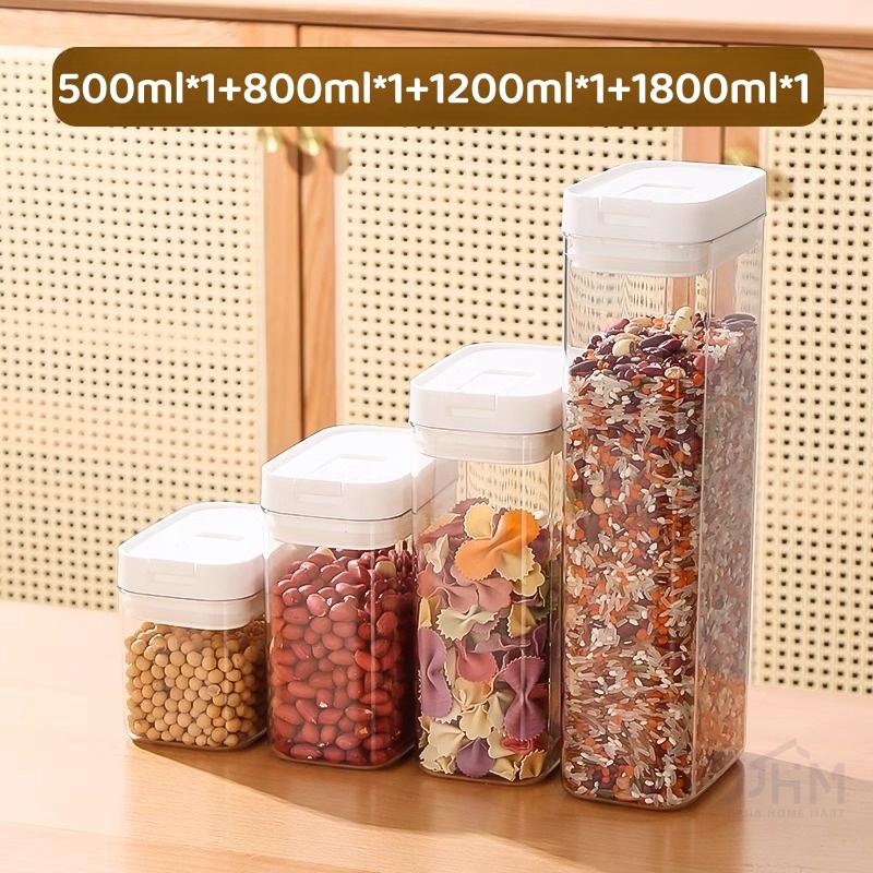 SG Airtight Food Container Storage with Easy Lock Lids For Kitchen Pantry Or Refrigerator Organization and Storage