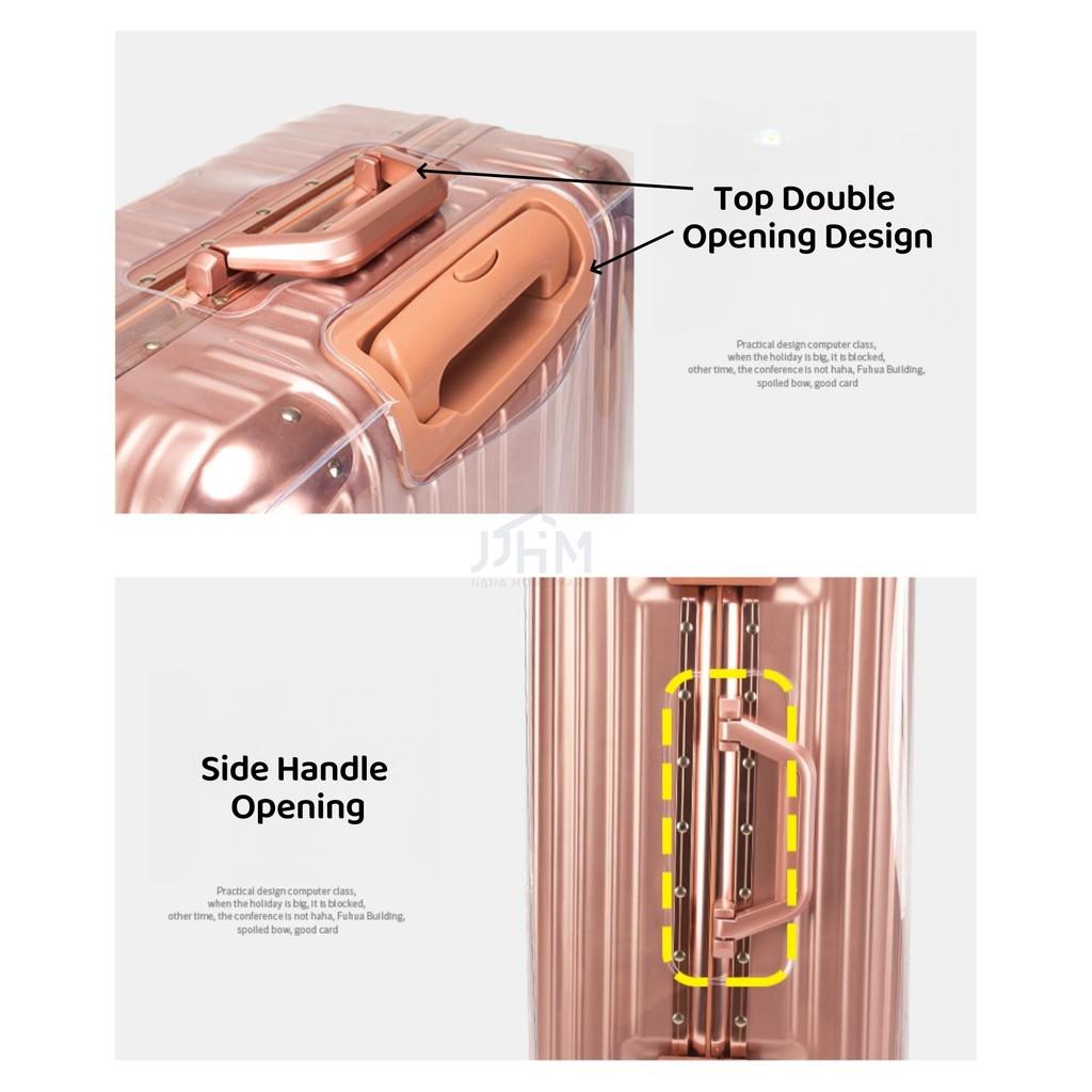 SG PVC Luggage Transparent Cover - Waterproof Plastic Protector Suitcase & Bag Travel 20 24 26 28 30 Inch