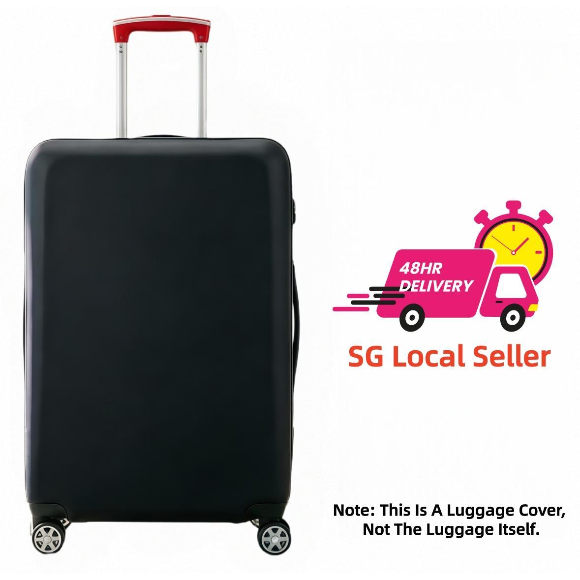 【 SG】 Thick Dustproof Luggage Cover cartoon Elastic Stretchable Travel Suitcase Protector Labubu Line Bear Snoopy Luggage Cover Travel Suitcase Protective Cover 18-32 Inch Thick Elastic Dust Covers Travel Accessories Luggage Supplies