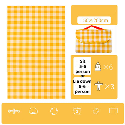 Foldable Picnic Beach Mat Waterproof with Thickened Material