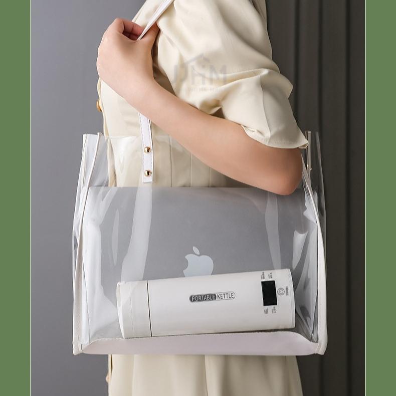 SG Local[upgrade 316] - 500 ml  Portable electric kettle Keep Warm Smart Water Kettle Dispenser Travel Mini Instant Heat Water Portable Desktop Water Dispenser Thermoregulation Smart Kettle