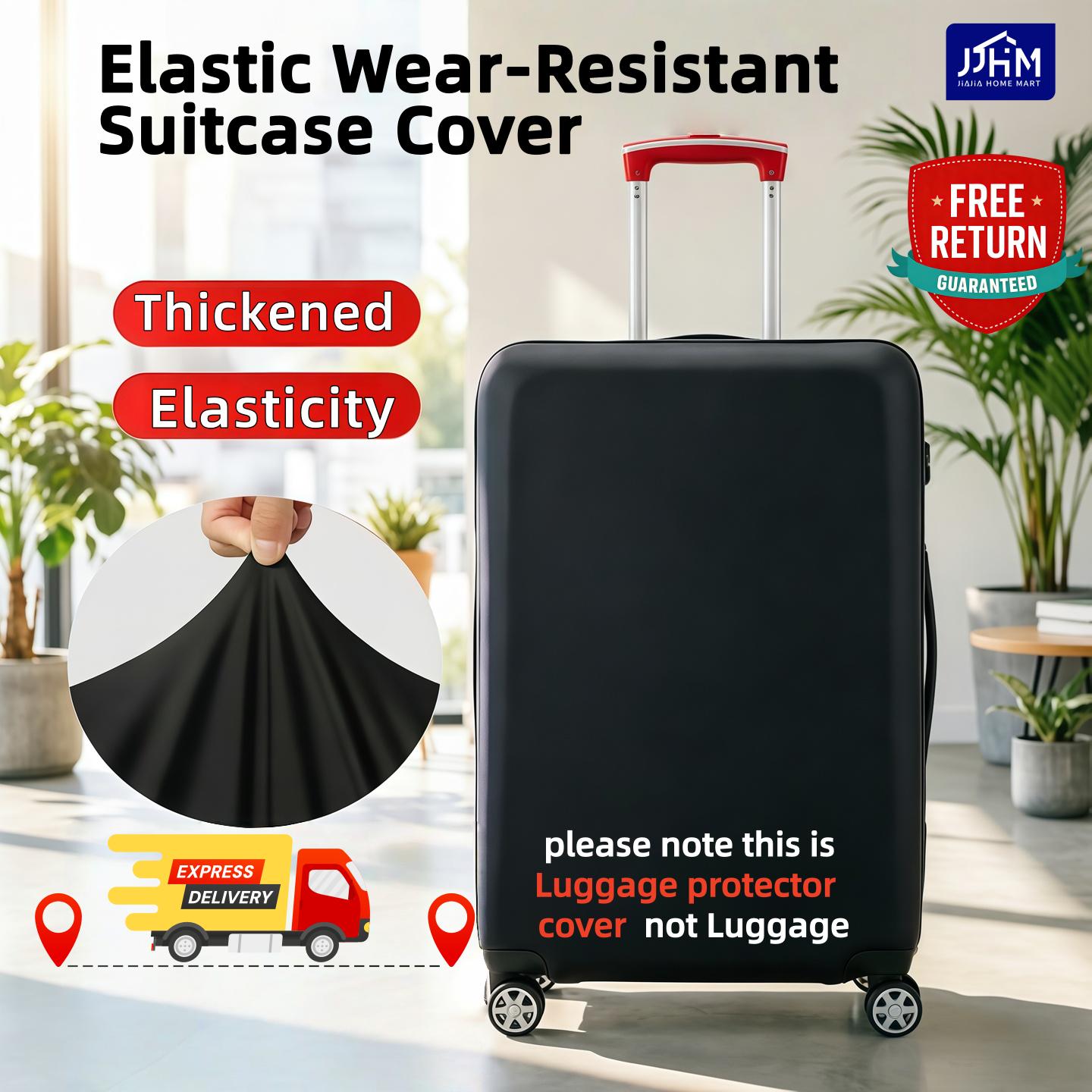 【 SG】 Thick Dustproof Luggage Cover cartoon Elastic Stretchable Travel Suitcase Protector Labubu Line Bear Snoopy Luggage Cover Travel Suitcase Protective Cover 18-32 Inch Thick Elastic Dust Covers Travel Accessories Luggage Supplies