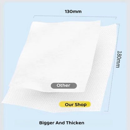 [SG NDD]100PCS Adult Wet Wipes Big XL Large Size for Bedridden Care/pregnant Women Fragrance Free Alcohol-free