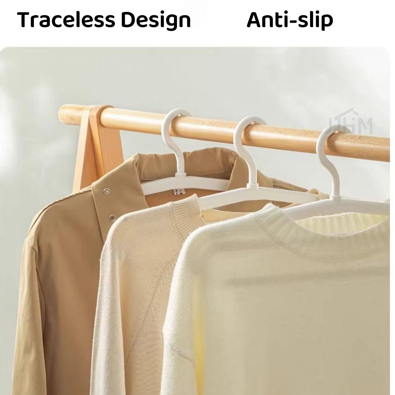 SG Retractable Hanging Clothes Hanger Laundry Towel Drying Rack Space Saver Closet Organizer Indoor Outdoor