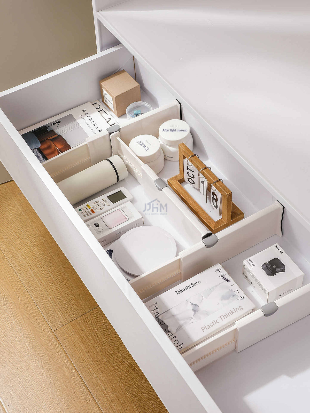 Expandable Drawer Divider Adjustable Kitchen Drawer Organizer DIY Storage Box Separator Wardrobe Closet Partition Board