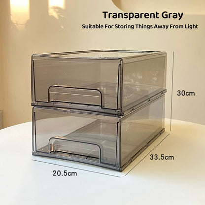 <Buy 3 Free 1> Premium Acrylic Medicine box family drawer type large capacity multi-layerem ergency First Aid Box Kit Japanese house
