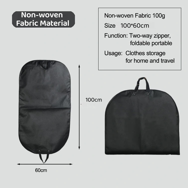 Premium Coat Carrier Bag Business Trip Suit Storage Bag Dustproof Breathable Garment Cover Travel Bag
