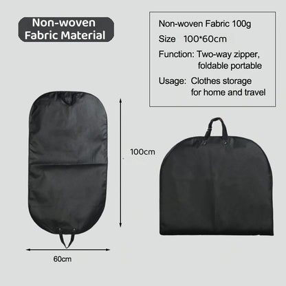 Premium Coat Carrier Bag Business Trip Suit Storage Bag Dustproof Breathable Garment Cover Travel Bag