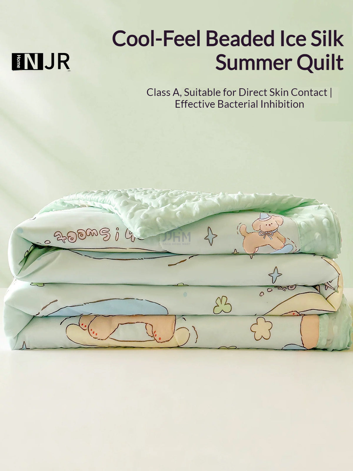 Children  Aerocool Reversible Cooling Aircon Children Blanket Instant Cool Touch Lightweight Breathable Soft Blanket