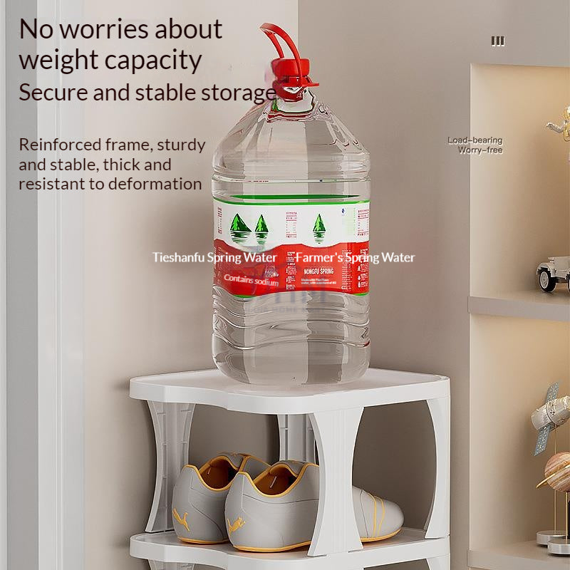 SG Stock Multi-Layer Shoe Rack Plastic Simple Shoe Racks Space Saving DIY Shoe Organizer 鞋架