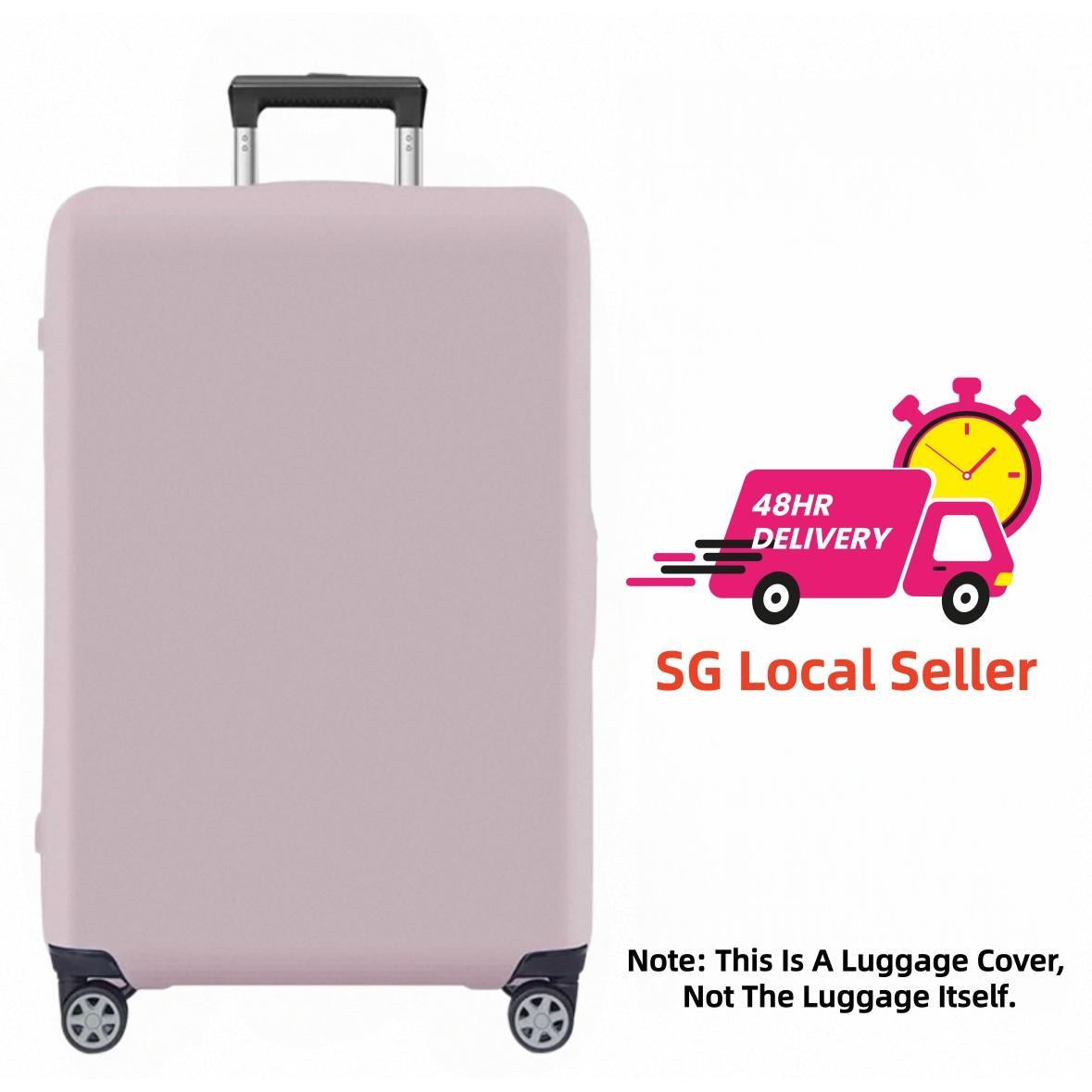 【 SG】 Thick Dustproof Luggage Cover cartoon Elastic Stretchable Travel Suitcase Protector Labubu Line Bear Snoopy Luggage Cover Travel Suitcase Protective Cover 18-32 Inch Thick Elastic Dust Covers Travel Accessories Luggage Supplies