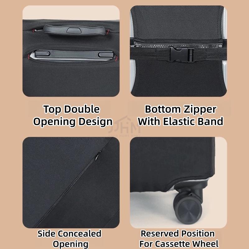 【 SG】 Thick Dustproof Luggage Cover cartoon Elastic Stretchable Travel Suitcase Protector Labubu Line Bear Snoopy Luggage Cover Travel Suitcase Protective Cover 18-32 Inch Thick Elastic Dust Covers Travel Accessories Luggage Supplies