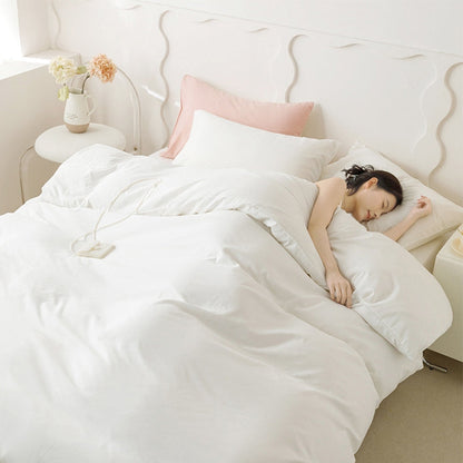 SG Disposable Bed Sheets Set Travel Pillow Cover Quilt Cover Single Double Set Hotel Bedsheets 一次性旅行床单套