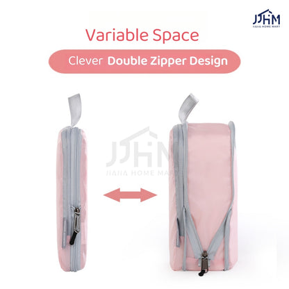 🔥SG stock🔥4pcs Set Travel Storage Bag Compression Luggage Storage Bag/Compression packing cube/Packing Cube/Packing Cubes