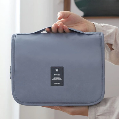 Foldable toiletry travel bag hanger bag high quality water proof pouch makeup organizer upgrade size