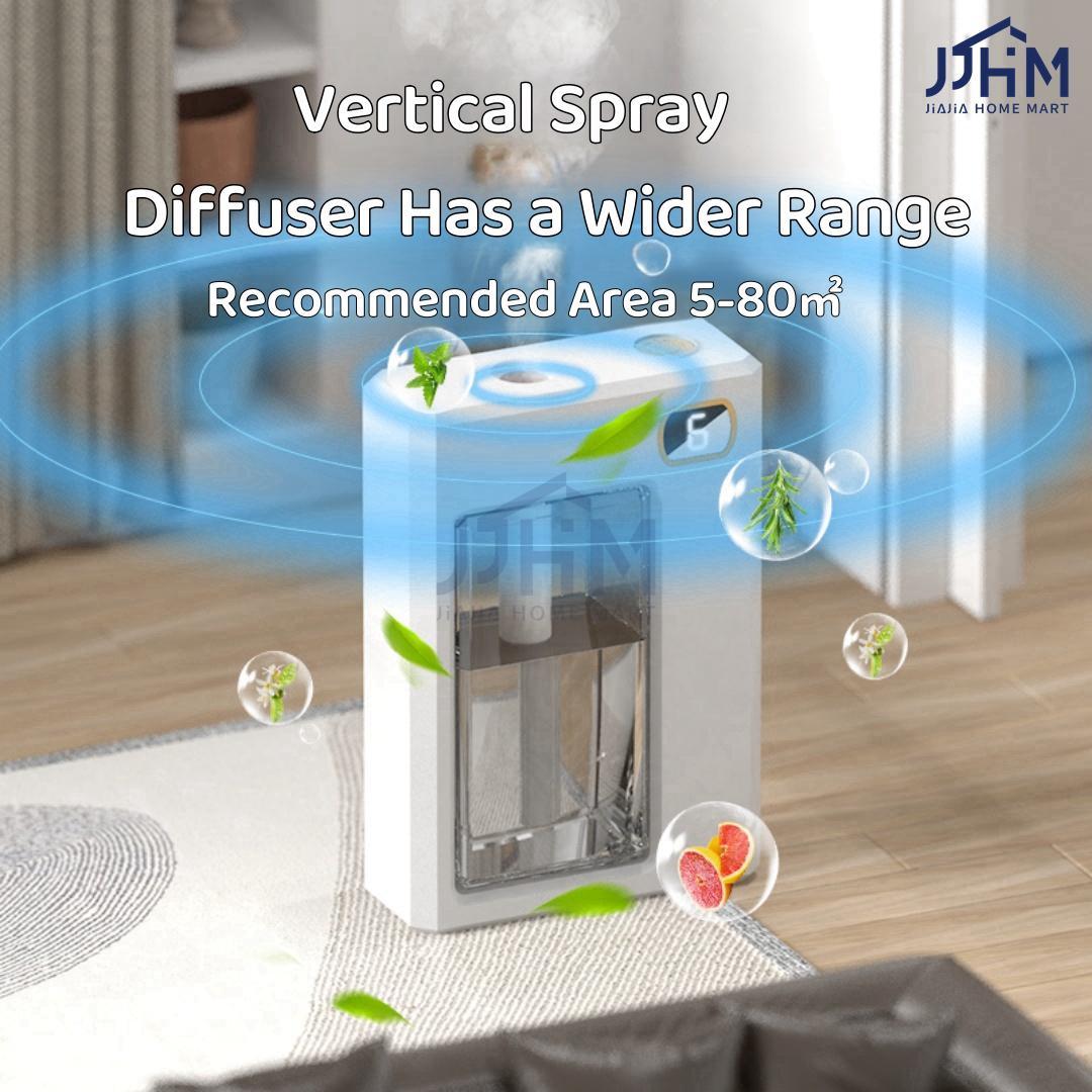 SG Automatic Aroma Diffuser Rechargeable Digital Dis Play Essential Oil Fragrance Machine Air Humidifiers Perfume