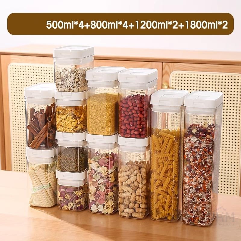 SG Airtight Food Container Storage with Easy Lock Lids For Kitchen Pantry Or Refrigerator Organization and Storage
