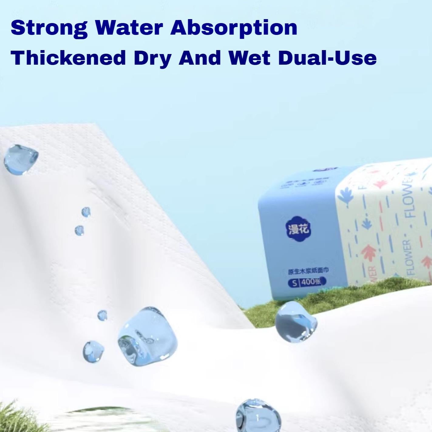 【SG Stock】Tissue Paper 5 Ply Thickened 400 Sheets Toilet Paper Tissue Kleenex Tissue Large Toilet Roll Drawer Paper