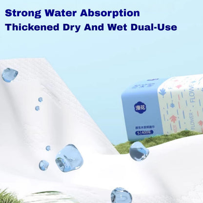【SG Stock】Tissue Paper 5 Ply Thickened 400 Sheets Toilet Paper Tissue Kleenex Tissue Large Toilet Roll Drawer Paper