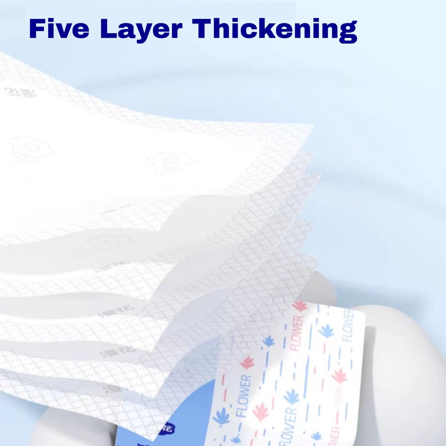 【SG Stock】Tissue Paper 5 Ply Thickened 400 Sheets Toilet Paper Tissue Kleenex Tissue Large Toilet Roll Drawer Paper