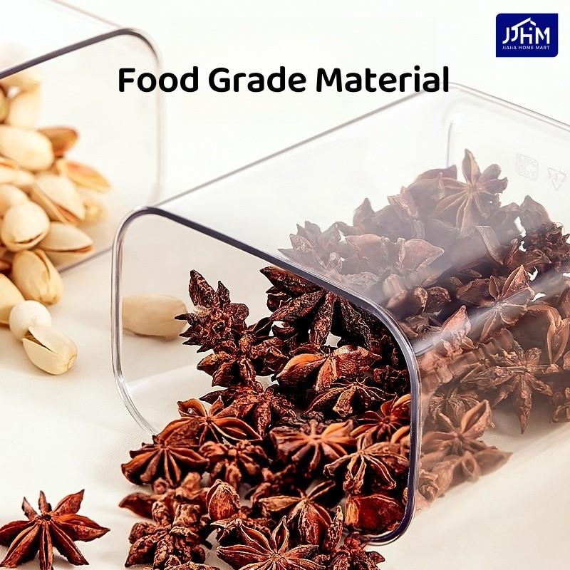 SG Airtight Food Container Storage with Easy Lock Lids For Kitchen Pantry Or Refrigerator Organization and Storage