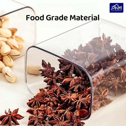 SG Airtight Food Container Storage with Easy Lock Lids For Kitchen Pantry Or Refrigerator Organization and Storage