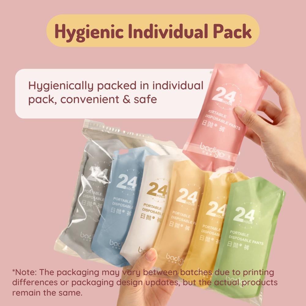 SG 5/10/20pcs Disposable Panties Ladies Sterile Travel Business Trip Shorts Portable Pregnant Women Postpartum Women Disposable Panties Ladies Disposable Underwear Seamless Cotton Travel Plus Size Maternity Confinemen Women Disposable Panties Ladies
