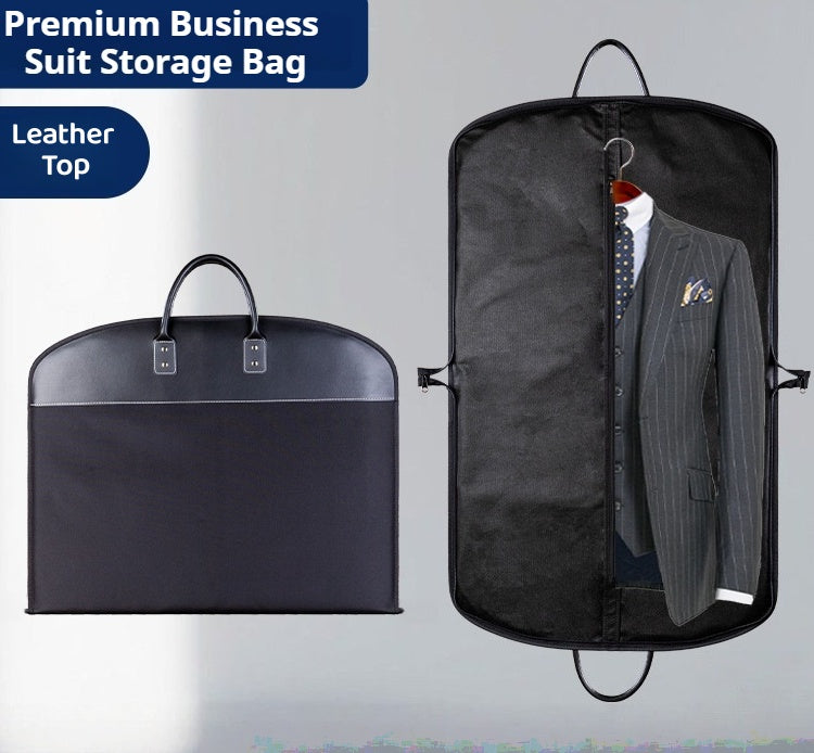 Premium Coat Carrier Bag Business Trip Suit Storage Bag Dustproof Breathable Garment Cover Travel Bag