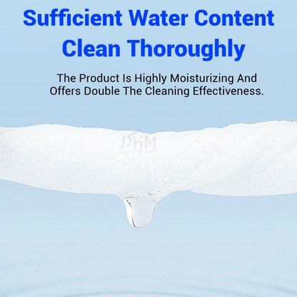 [SG NDD]100PCS Adult Wet Wipes Big XL Large Size for Bedridden Care/pregnant Women Fragrance Free Alcohol-free