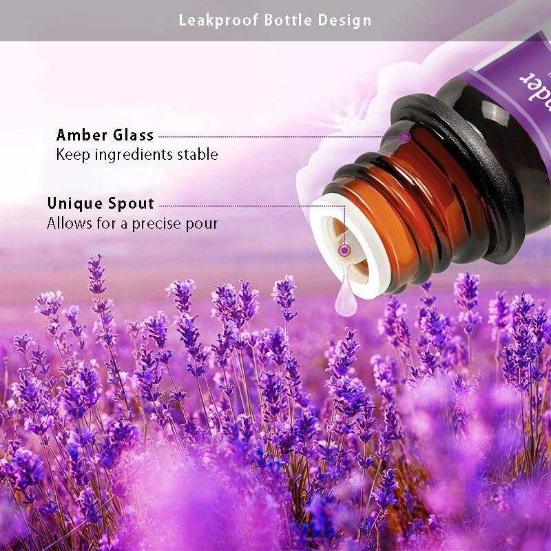 10ml Water-soluble Humidifier Aromatherapy Essential Oil, Lavender and Rose Essential Oil