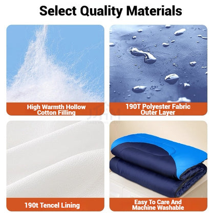 【NDD SG】Outdoor Sleeping Bags Kid Camping Sleep Bag Envelope Hooded/Portable Hiking Camping Sleeping Mat Travel Quilt露营睡袋