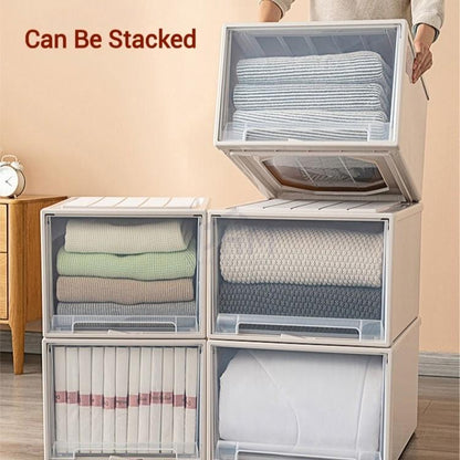 NND Drawer Type Stackable Storage Drawer Plastic Container Storage Box Cabinet Bin Cabinet