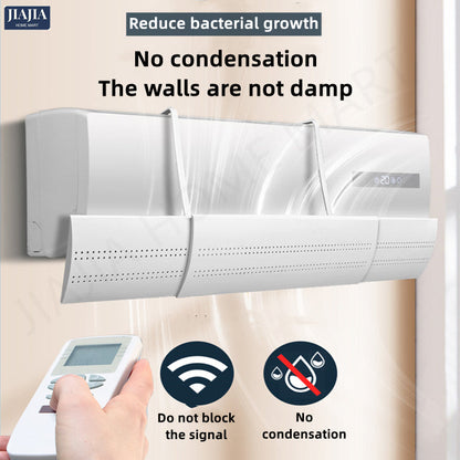 Air Conditioner Wind Deflector Wind Shield Easy Installation with Hanger Hook