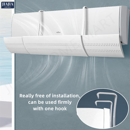 Air Conditioner Wind Deflector Wind Shield Easy Installation with Hanger Hook