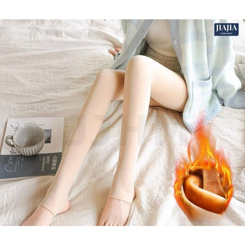 250g/350g Fleeced Lined Thick Thermal Leggings Winter Wear Pants Warm Stockings