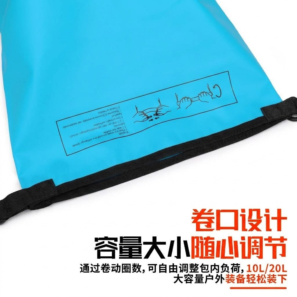 [SG] Waterproof Dry Bag Backpack Professional Ocean Pack 防水袋 Large Size Hiking Diving Bag Travel Outdoor Sling Shoulder Bag Swimming Kayaking Rafting Camping Beach Fishing Watersports Roll Top Dry Sack Large Capacity Storage Bag Men Women