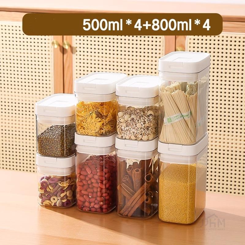 SG Airtight Food Container Storage with Easy Lock Lids For Kitchen Pantry Or Refrigerator Organization and Storage