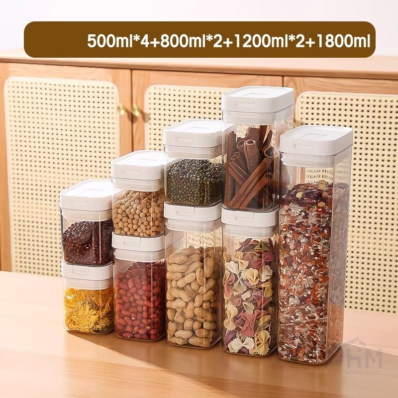 SG Airtight Food Container Storage with Easy Lock Lids For Kitchen Pantry Or Refrigerator Organization and Storage