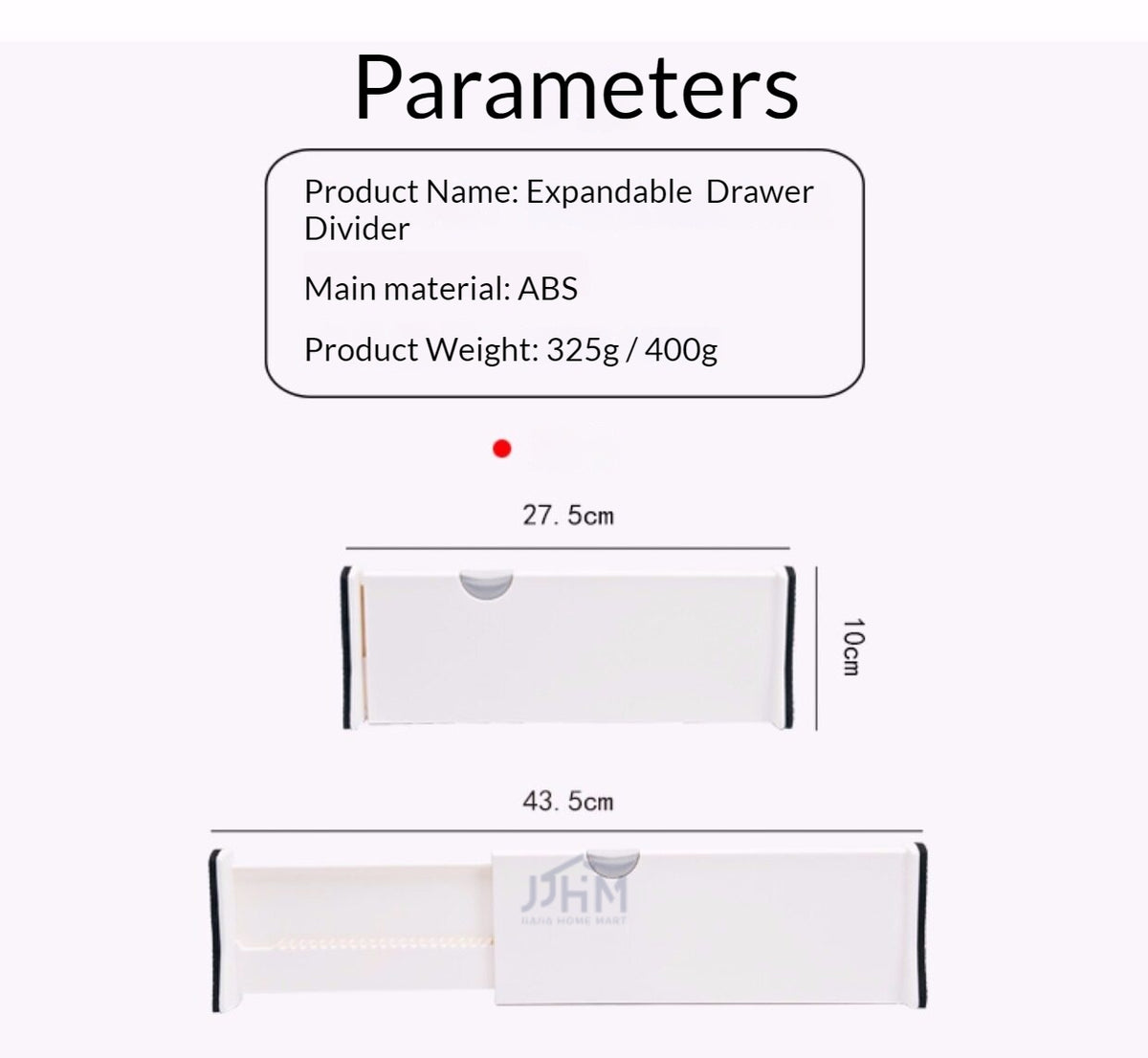 Expandable Drawer Divider Adjustable Kitchen Drawer Organizer DIY Storage Box Separator Wardrobe Closet Partition Board