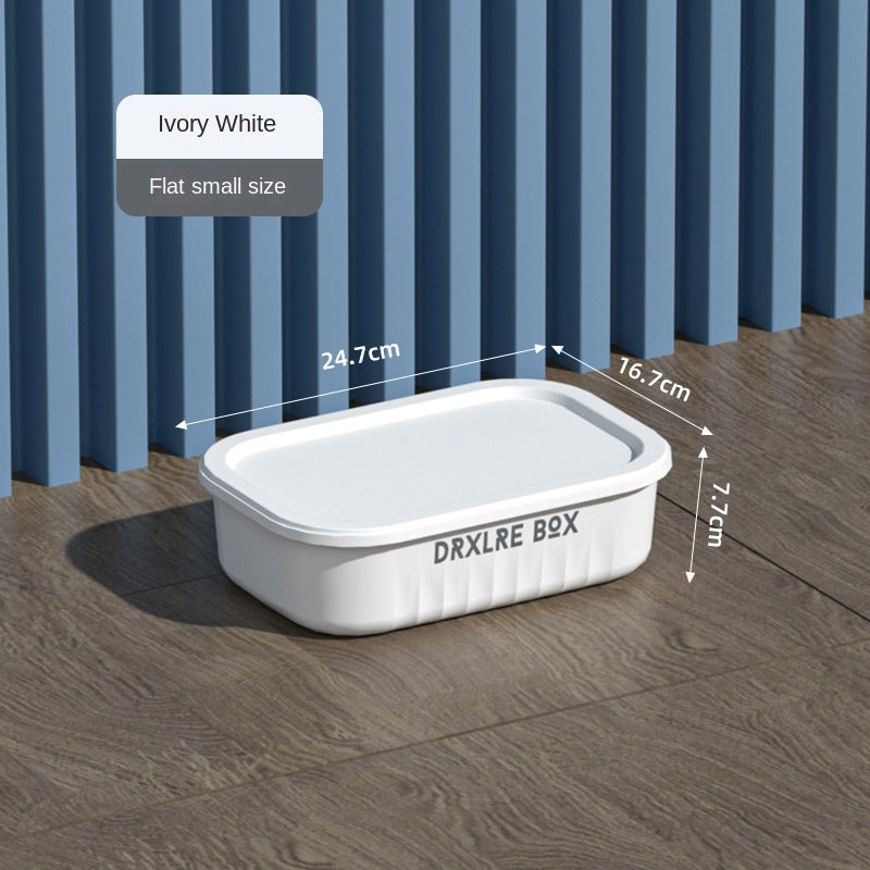 SG Storage box sundries snacks toys clothes storage box desktop living room wardrobe study home plastic cabinet
