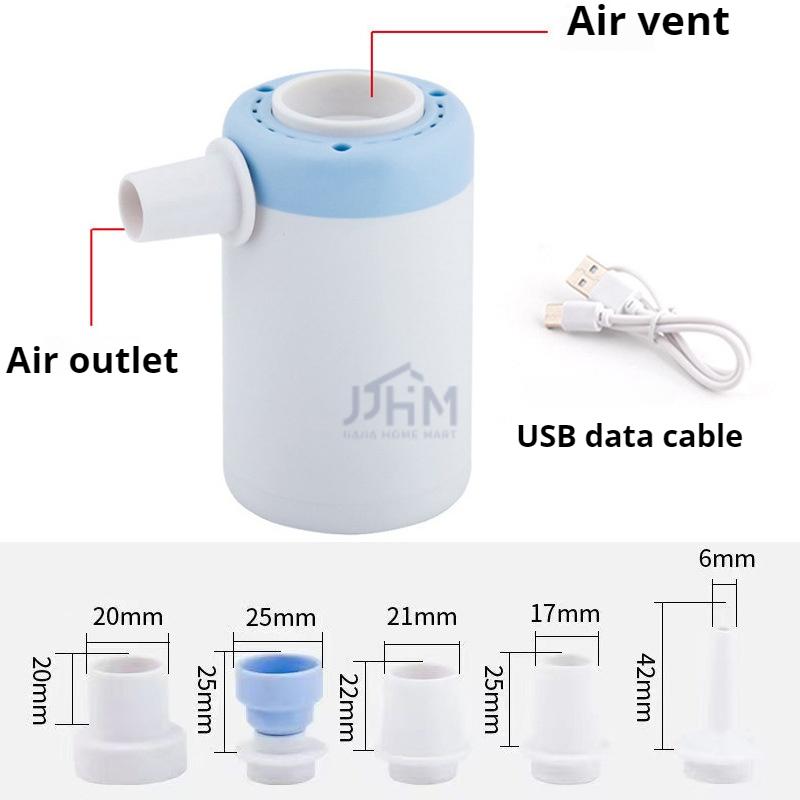 <Wireless> Chargeable Portable Electric Pump Vacuum Storage Bag vacuum sealer bag Travel Vacuum Bag compress Mini Storage Bag Vacuum Bag Pump