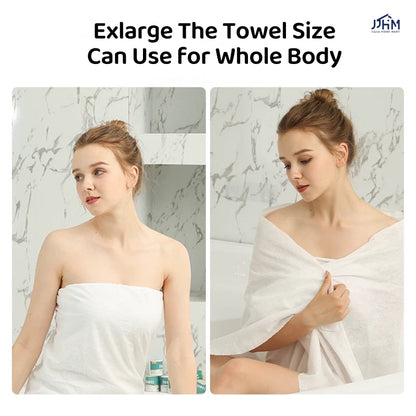 [SG in Stock]Disposable Bath Towel Bedsheet Set for Travel and Sports use Thickened Beach towel