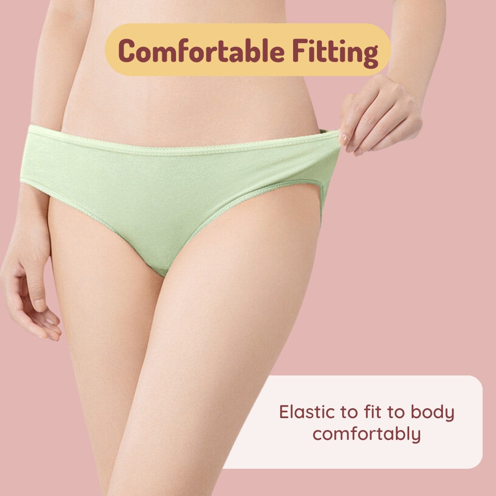 SG 5/10/20pcs Disposable Panties Ladies Sterile Ladies Sterile  Shorts Portable Pregnant Women Postpartum Women Disposable Panties Ladies Disposable Underwear Seamless Cotton Travel Plus Size Maternity Confinemen Women Disposable Panties Ladies