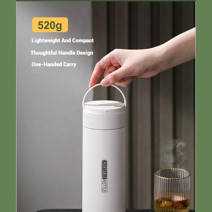 SG Local[upgrade 316] - 500 ml  Portable electric kettle Keep Warm Smart Water Kettle Dispenser Travel Mini Instant Heat Water Portable Desktop Water Dispenser Thermoregulation Smart Kettle