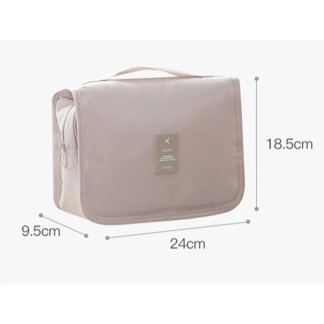Foldable toiletry travel bag hanger bag high quality water proof pouch makeup organizer upgrade size