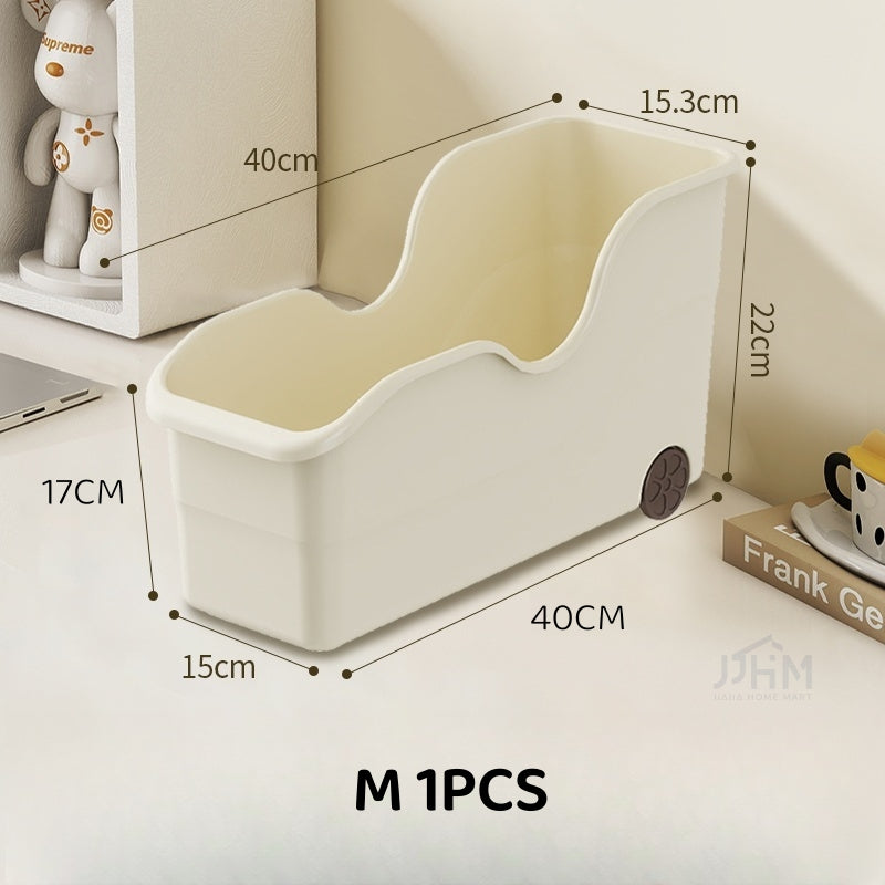 [BUY 3 FREE 1]Japanese kitchen storage box sundries cabinet organize pots and pans seasonings pot lid rack sink basket with rollers