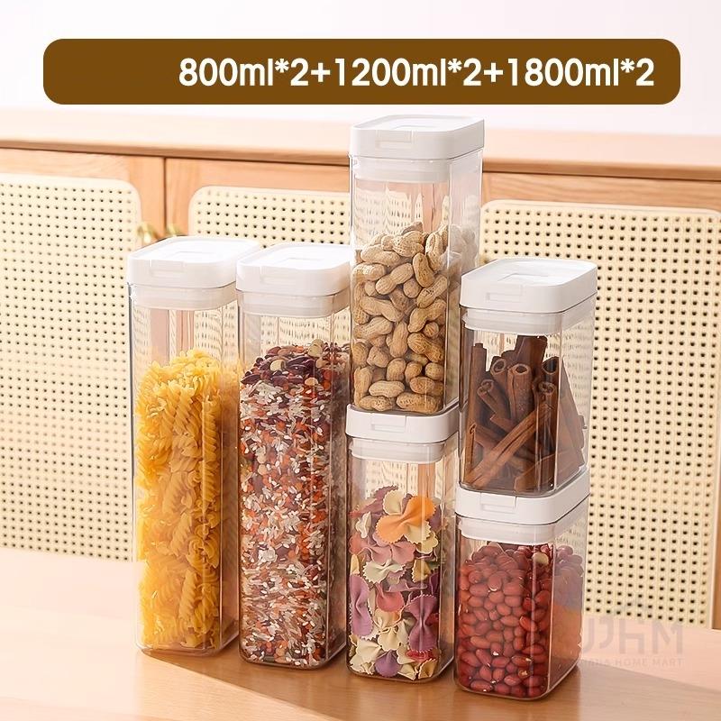 SG Airtight Food Container Storage with Easy Lock Lids For Kitchen Pantry Or Refrigerator Organization and Storage