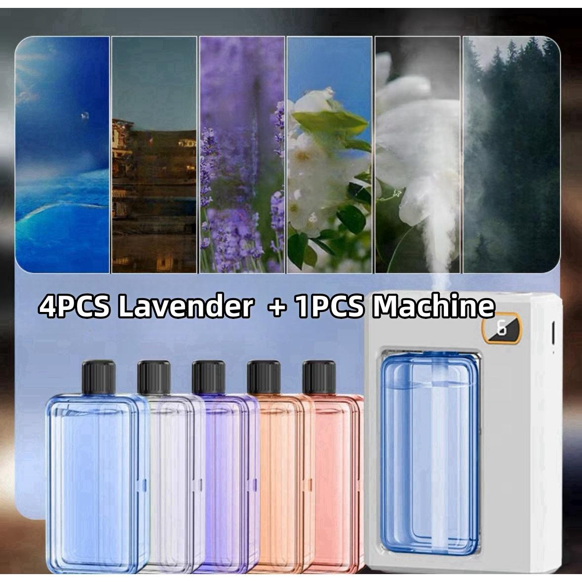 SG Automatic Aroma Diffuser Rechargeable Digital Dis Play Essential Oil Fragrance Machine Air Humidifiers Perfume