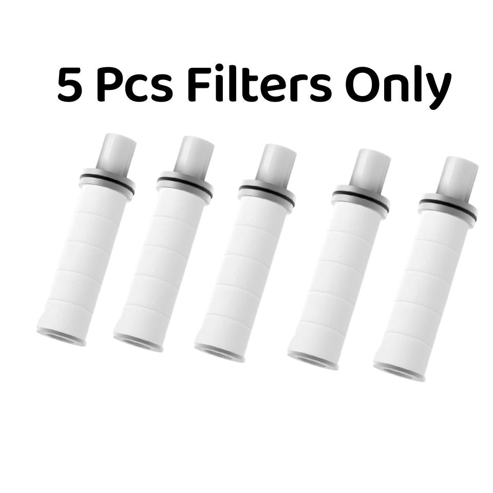 [SG Ready Stock] Portable Filter Shower Head 3 Modes High Pressure Water Saving Shower Cartridges Travel Shower Head